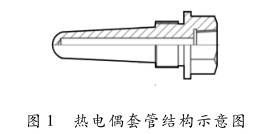 熱電偶套管結(jié)構(gòu)示意圖